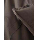 Essix uni gekamd katoen taupe, 200TC