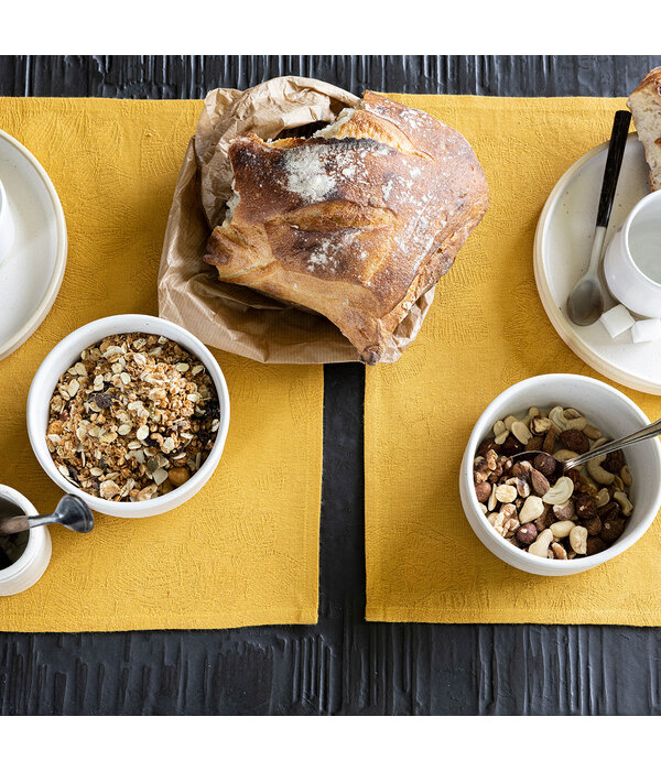 Le Jacquard Français Marie-Galante placemats moutarde