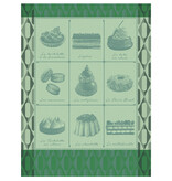 Le Jacquard Français Droogdoek Pâtisseries Françaises green