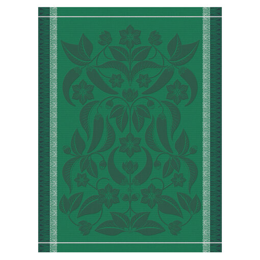 Le Jacquard Français Droogdoek Piments green