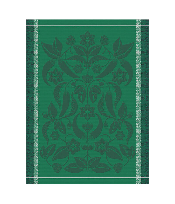 Le Jacquard Français Droogdoek Piments green