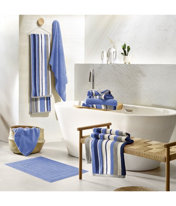 De Witte Lietaer Ophelia Quadrupple,  sky blue - blue indigo - white