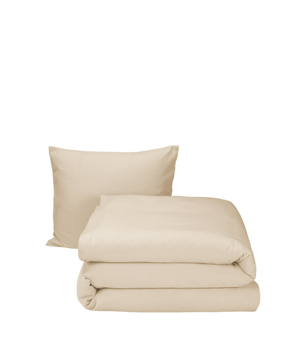 Moodit dekbedovertrekset flanel uni cream, Freya
