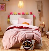 Moodit dekbedovertrekset flanel pearl pink, uni Freya