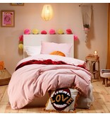 Moodit dekbedovertrekset uni flanel pearl pink