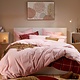 dekbedovertrekset flanel pearl pink, uni Freya