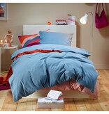 Moodit dekbedovertrekset flanel stone blue, uni Freya