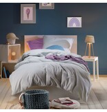 Moodit dekbedovertrekset Misty stone blue (flanel), vanaf