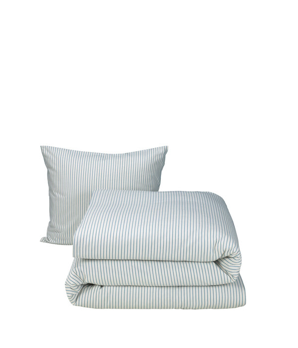 Moodit dekbedovertrekset Misty stone blue (flanel), vanaf