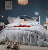Moodit dekbedovertrekset Misty stone blue (flanel), vanaf