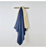 De Witte Lietaer Laya plaid royal blue, in 2 maten