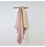 De Witte Lietaer Laya plaid vieux rose, in 2 maten