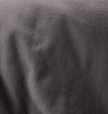 De Witte Lietaer dekbedovertrekset 140x220 cm Laura ebony, uni flanel