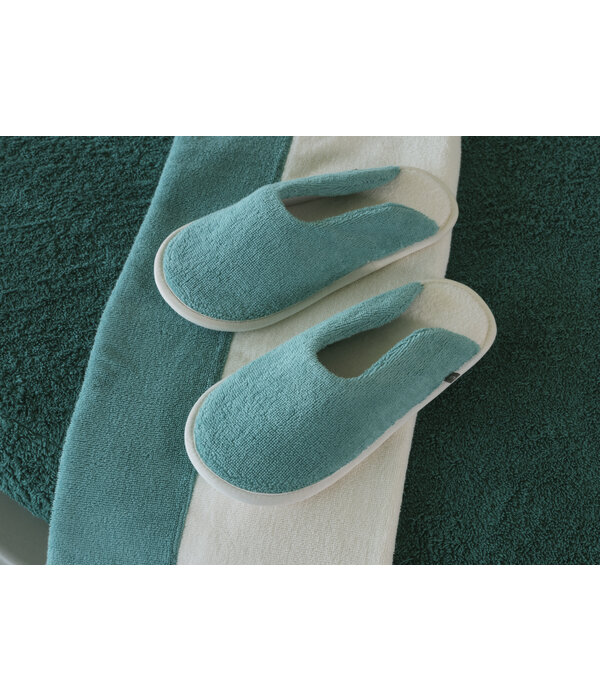 Abyss Habidecor Fino slippers lagoon (302), 450 gram per m²