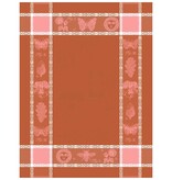 Le Jacquard Français Droogdoek Botanique pink