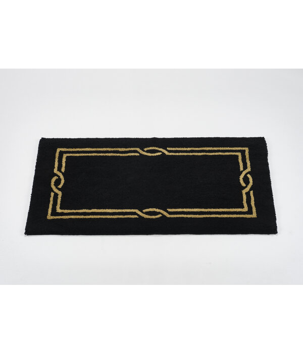 Abyss Habidecor Cross badmat black (998), 2200 gram per m²