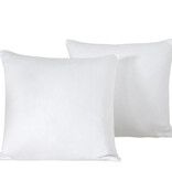 De Witte Lietaer Olivia wit / white (uni) 200 TC kussenslopen