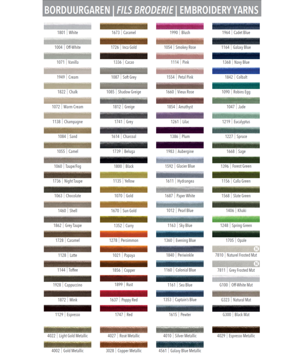 Mirabel Slabbinck Moya in gekamde katoen kwaliteit, Citrus 200TC