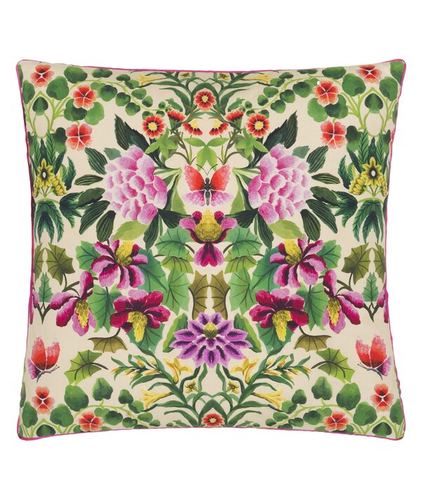 Designers Guild Ikebana Damask fuchsia