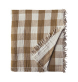 Essix Daisy ocre plaid