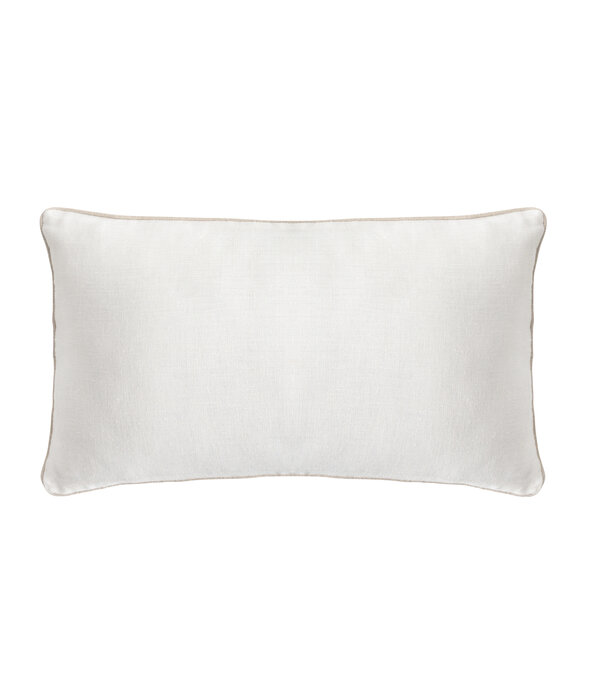 Essix 100%  linnen sierkussenhoes wit, Arty blanc