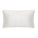 witte 100%  linnen sierkussenhoes, Arty blanc