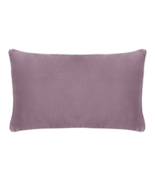 Essix donker lila 100%  linnen sierkussenhoes, Arty lilas