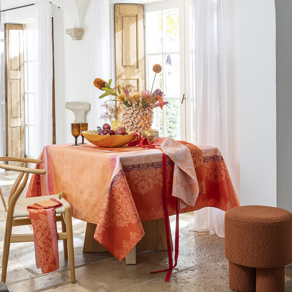 gecoat tafellinnen Mumbai orange