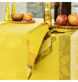 Le Jacquard Français Mumbai yellow tafellinnen