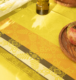 Le Jacquard Français Mumbai yellow tafellinnen