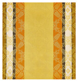Le Jacquard Français Mumbai yellow tafellinnen