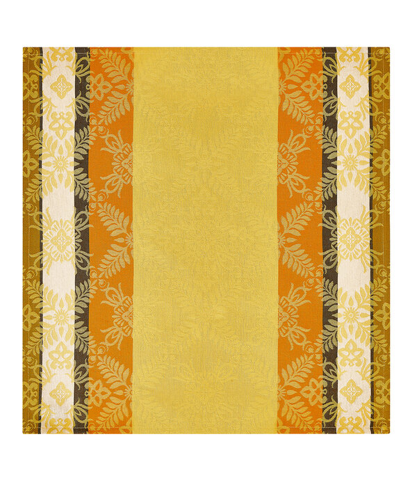 Le Jacquard Français Mumbai yellow tafellinnen