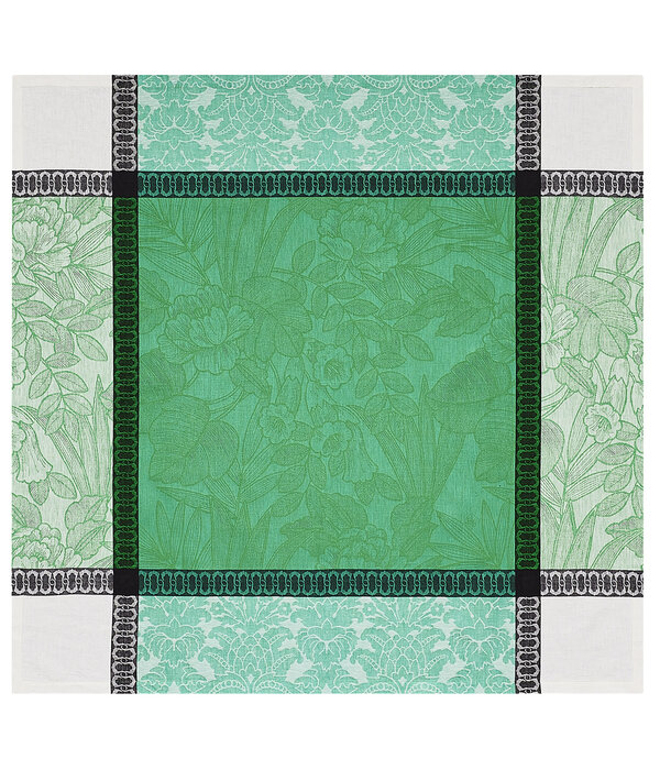 Le Jacquard Français Escapade Tropicale green