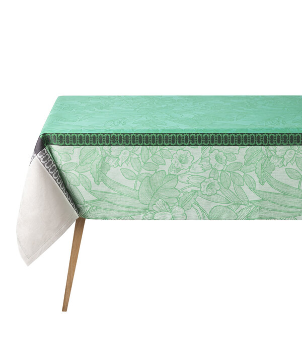 Le Jacquard Français Escapade Tropicale green