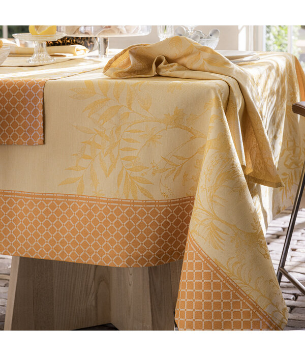 Le Jacquard Français Jardin d'Eden yellow