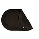 donkerbruine ovale badmat 50x75 cm, Exquisit mocca