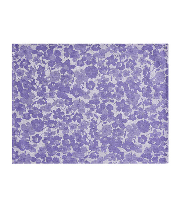 Le Jacquard Français A la Carte Mille-Fleurs purple placemats