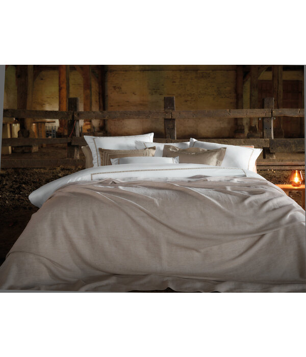 Mirabel Slabbinck plaid Cona, 40% linnen, 60% cashmere wol