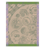 Le Jacquard Français droogdoek  Brunch gourmand green