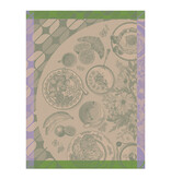 Le Jacquard Français theedoek  Brunch gourmand green