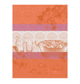 Le Jacquard Français theedoek Confitures Abricots orange