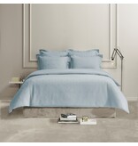 De Witte Lietaer ijsblauwe dekbedovertrekset Skyscraper ice blue 220TC