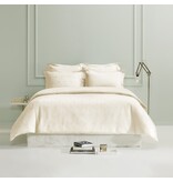 De Witte Lietaer ivoorkleurig dekbedovertrekset Skyscraper ivory 220TC