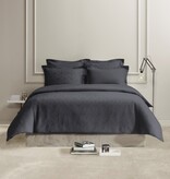 De Witte Lietaer donkergrijze dekbedovertrekset Skyscraper ebony 220TC