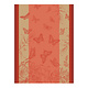 theedoek Jardin des papillons pink