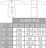 Abyss Habidecor Super Pile badjassen cadette blue (332), 700 gram per m², vanaf