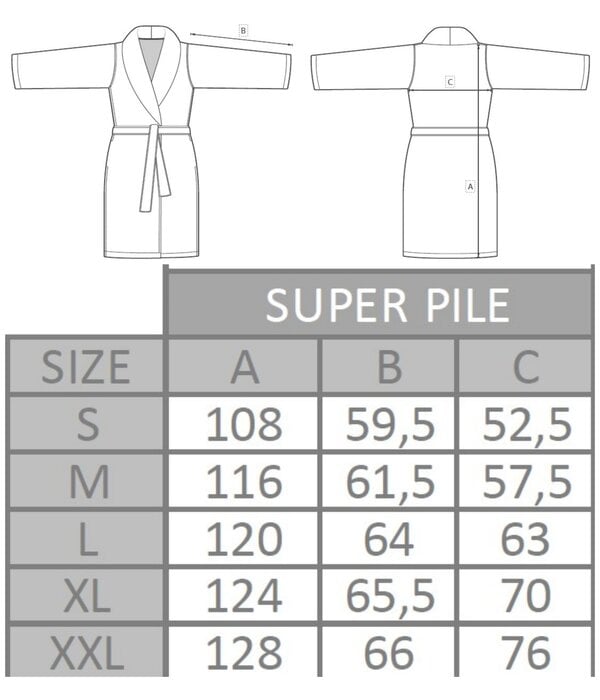 Abyss Habidecor Super Pile badjassen flamingo (573), 700 gram per m², vanaf