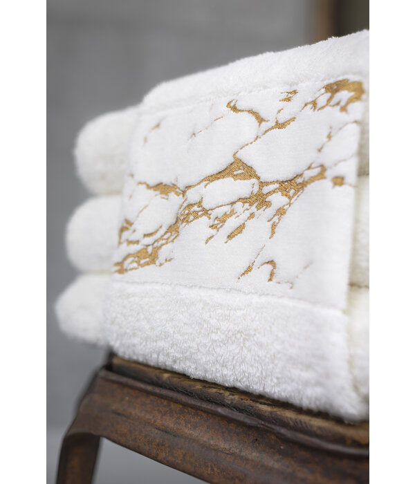 Abyss Habidecor Alpi gold handdoekenlijn (840), 650 gram per m²