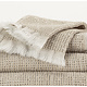 Bees linen wafel badgoed (770), 300 gram per m², vanaf