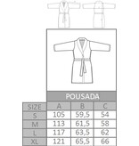 Abyss Habidecor Pousada wafelbadjassen chili (638), 300 gram per m²